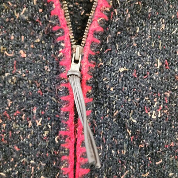 Vintage CJ Banks full zip front confetti sweater vest woman's size 1X - Picture 5 of 7